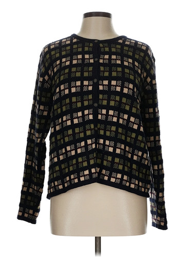 Christopher & Banks Women Black Pullover Sweater L