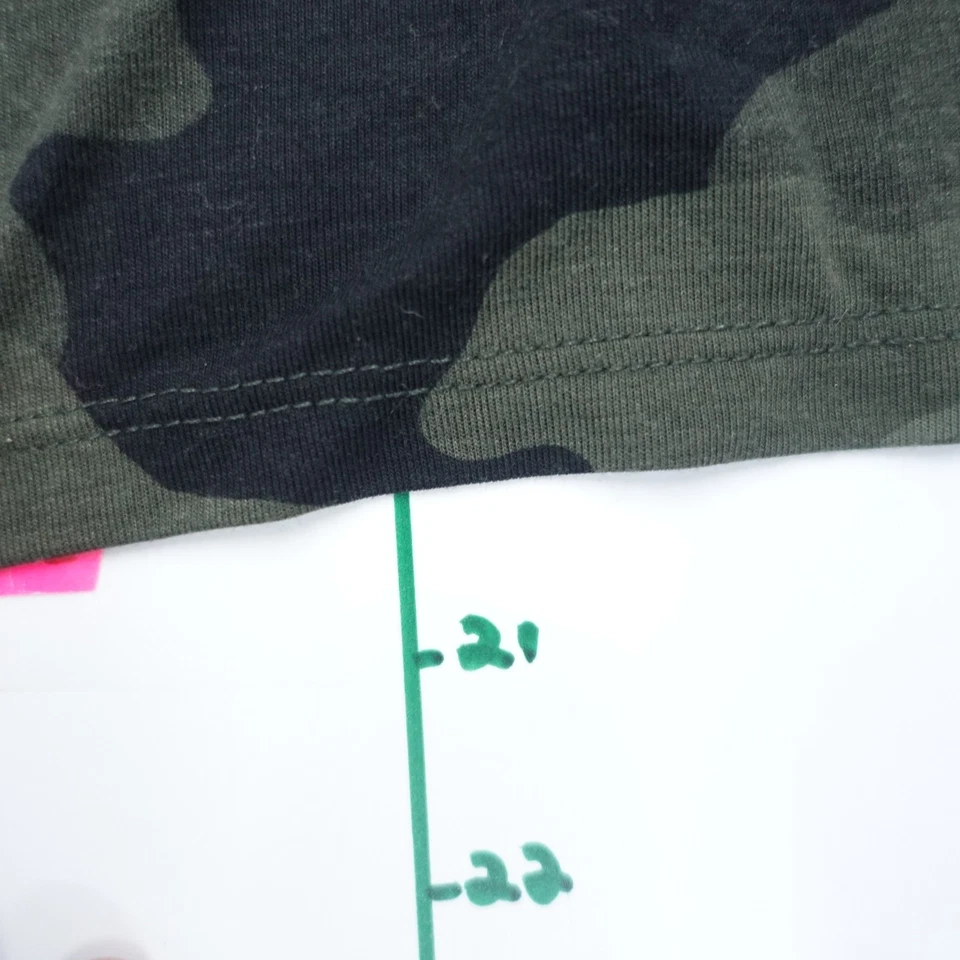 Old Navy Active EveryWear Crop T-Shirt Womens XL Multicolor Camouflage Pullover - Image 4 of 4