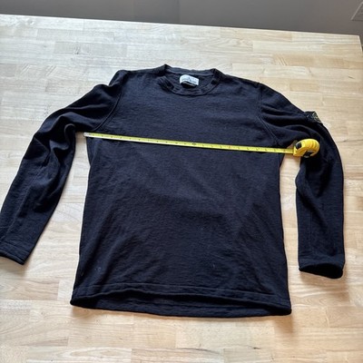 Stone Island Maglia Black sweater Large