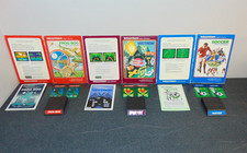Vectron, Frog Bog, Fußball - 3 Intellivision Spiele inkl. Overlays, Anleitung