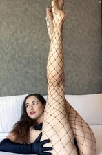 Two  Women's Lace Garter Belt Stockings Lingerie Thigh-Highs