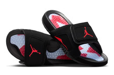JORDAN MEN'S SANDAL HYDRO VI RETRO BLACK / INFRARED DM0979 009