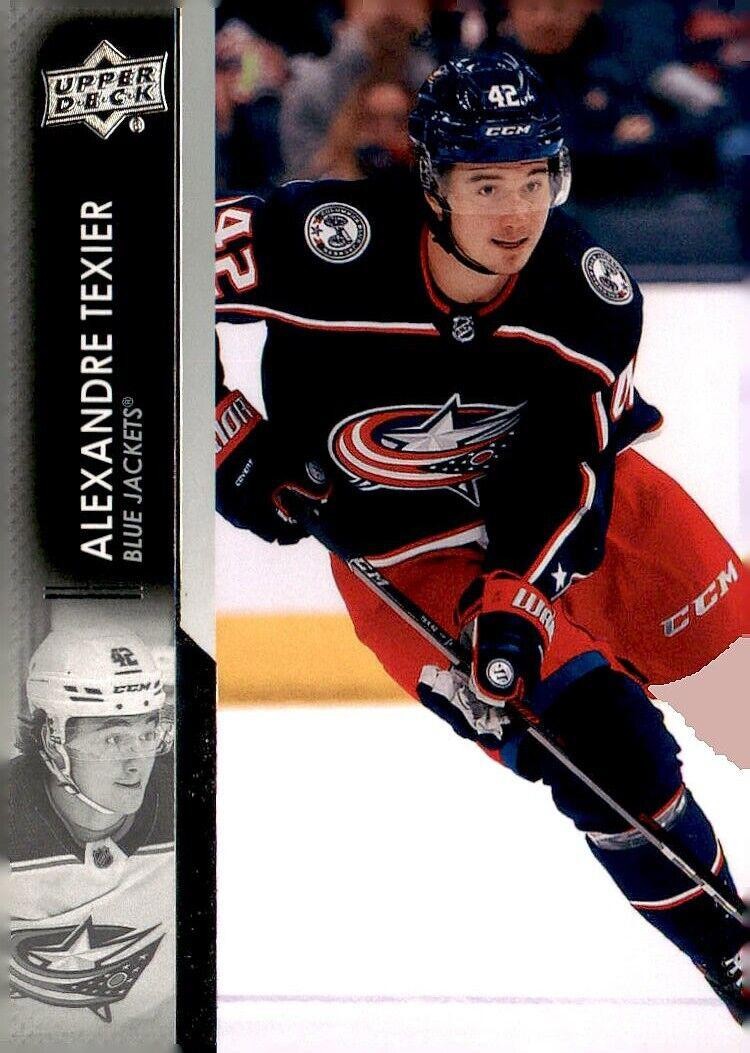 Alexandre Texier 2021-22 Upper Deck Series 2 Hockey Trading Card