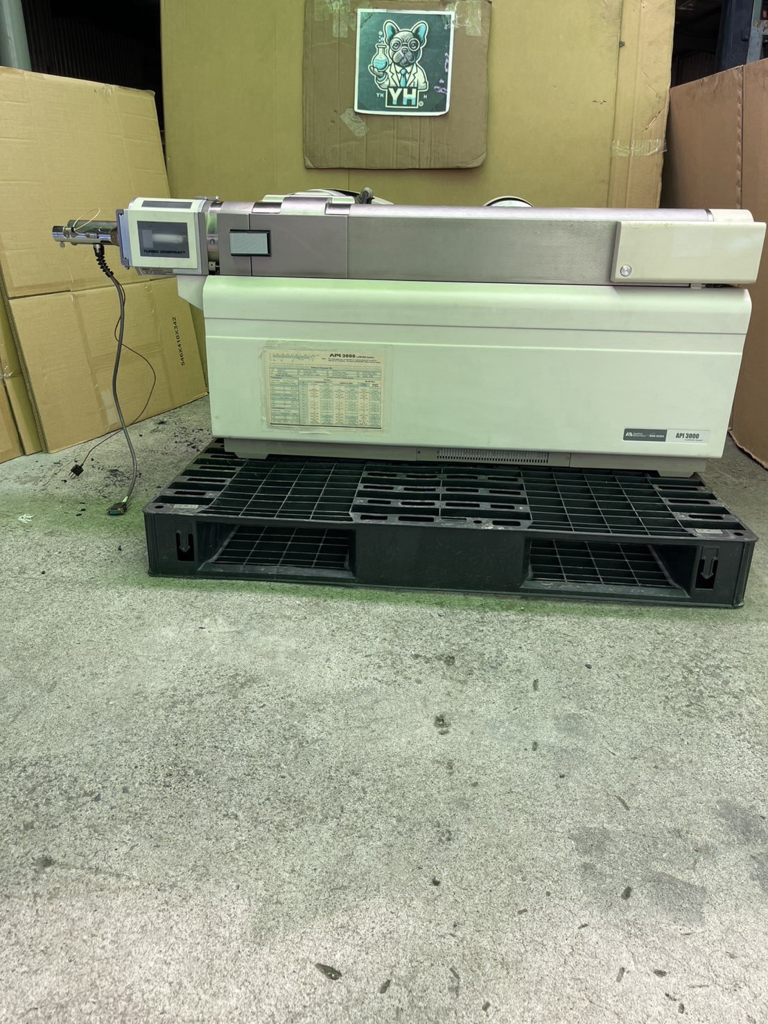 API 3000 LC/MS/MS Triple Quad Mass Spectrometer w/ TurboIonSpray ESI Source