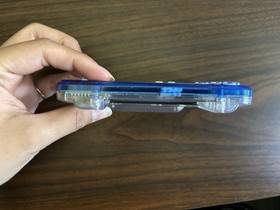 Bandai Wonderswan Color WSC w/ Backlit IPS Screen crystal clear blue