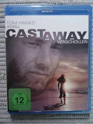 Cast away verschollen Tom Hanks Robert Zemeckis sehr guter Zustand Blu-ray