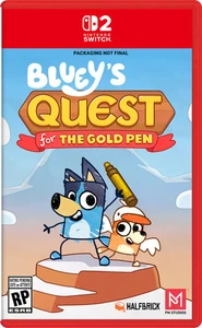 La quête de Bluey pour le stylo doré - Interrupteur Nintendo 2 - NEW - FREE US SHIPPING