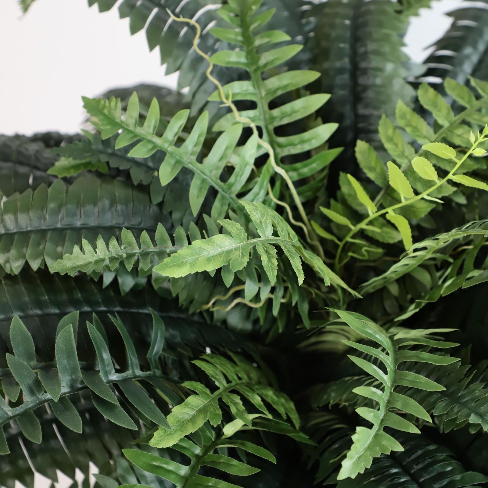 48" Artificial  88 Fronds Fern Plant for Outdoor Indoor Use(Set of 2)
