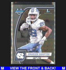 Omarion Hampton 2024 Bowman U Chrome 1st RC Los Angeles Chargers 198