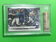 BGS 10 PRISTINE 2025 TOPPS NOW #719 CAL RALEIGH - MICKEY MANTLE 55HRs 5443