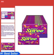 Hard Candy Spree Original Fruity 5 Ounce Theater Boxes Pack of 12 Sweet Sour