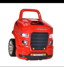 Portable Kids Engine Toy Workshop, Realistic Car Repair Set with Horn, Lights 