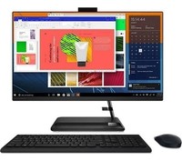 LENOVO IdeaCentre AIO 27 All-in-One PC - Black - Ryzen 7, 16GB RAM, 1 TB SSD
