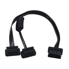 OBD II Splitter Cable with Switch , OBD2 16 Pin Male to Female Diagnostic