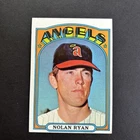 Topps 1972 Nolan Ryan #595 Los Angeles Angels MLB Baseball Card Base Set CLEAN B