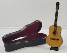  B4 Mini 10" Replica Wooden Acoustic Guitar with Stand and Case MV012B