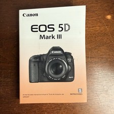 Canon EOS 5D Mark III Instructions Manual Feb 2012 Version Spanish Espanol