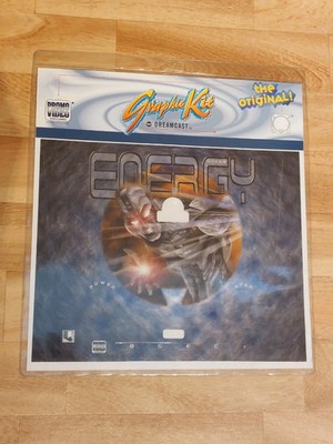 Graphic Kit (Skin/Sticker) for Sega Dreamcast, ''Energy'' New Sealed PromoVideo