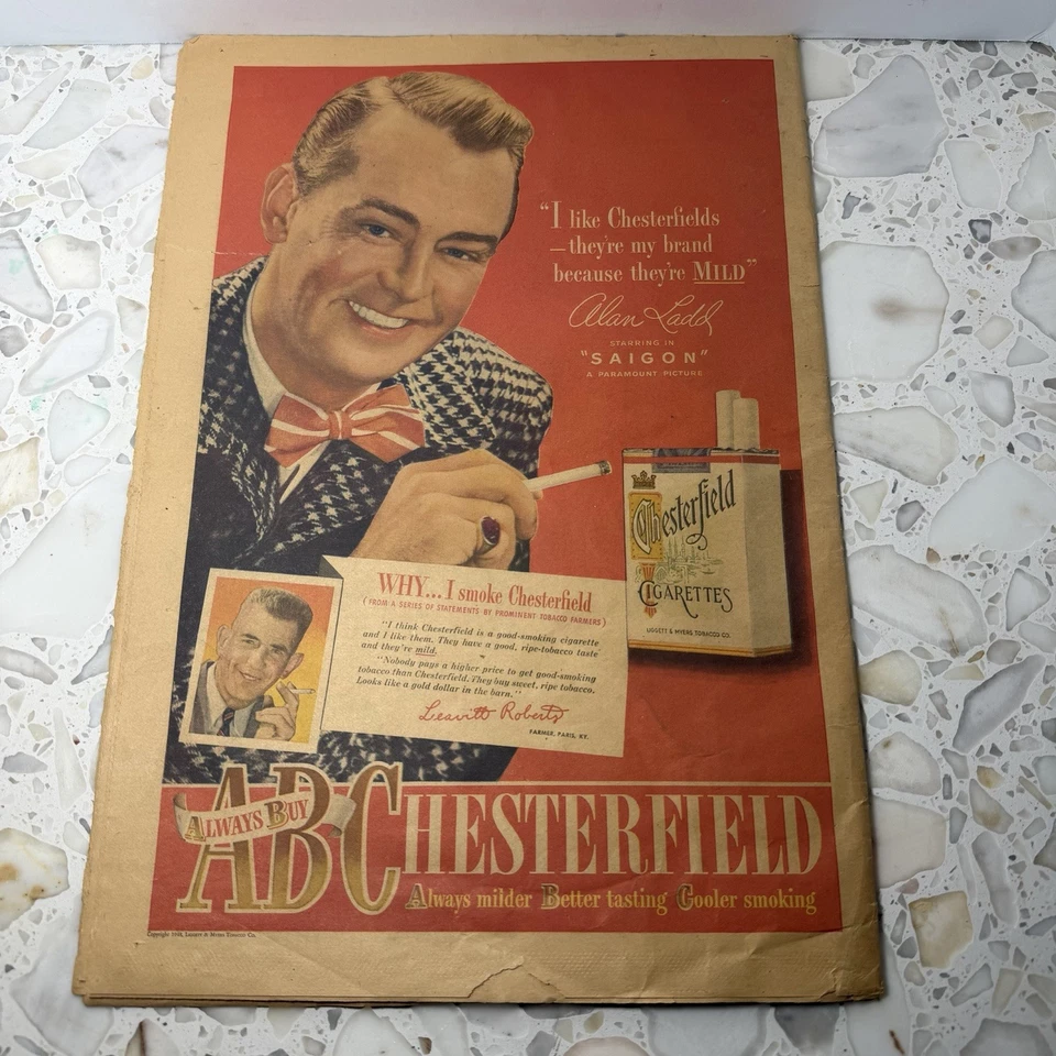 1948 The American Weekly Henry Clive Bianca Capello Joyce Reynolds May 30 Issue - Image 2 of 4