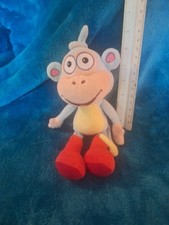 Ty Dora Boots Monkey 2012 Plush Stuffed Animal Doll Toy Collectible Blue Baby
