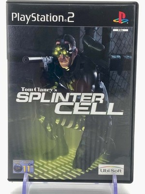 Tom Clancys Splinter Cell PS2 Ubisoft Stealth Action CIB