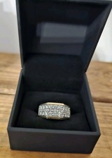 Men's Kay Jewelers Diamond Wedding Band 2 ct Round-cut 10K Yellow Gold Size 10.5