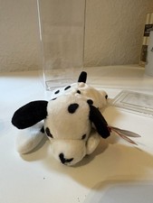 TY Beanie Baby Dotty The Dalmatian Dog With Tags - Mint Condition
