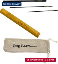 Vocal Training and Healing Aid Tool,Sing Straw Voice Vocal Trainer Metal Therapy