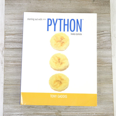 Starting Out with Python (3rd Edition) - Paperback By Gaddis, Tony