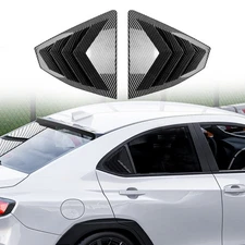 Rear Side Window Quarter Glass Duct Louver Cover For Subaru WRX STI VB 2022-2025
