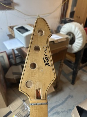 Original Vintage Peavey USA T-40 Electric Bass Guitar Neck.