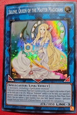 1x Yu-Gi-Oh! Selene, Queen Of The Master Magicians - RA01-EN047 - Super -1st-NM