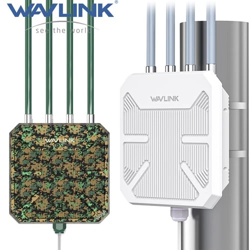 Outdoor WLAN Extender AX3000 WiFi 6 Router Dual Band Mesh WLAN Repeater 6000/600