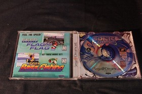 Sonic Adventure (Sega Dreamcast, 1999) Complete W/ Manual Cracked Case