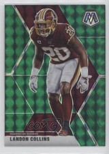 2020 Panini Mosaic Green Mosaic Prizm Landon Collins #199 3a3
