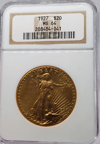 1927-P Saint-Gaudens Double Eagle — photo from the most recent tracked eBay sale