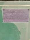 1930 Vintage Green Coca-Cola Collectors Cooler / Ice Chest on Wheels.