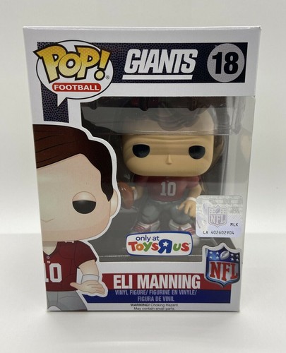 FUNKO POP ELI MANNING THROWBACK FIGURE 