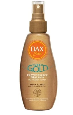 DAX Sun Face and Body Tanning Accelerator Turbo Gold 200ml
