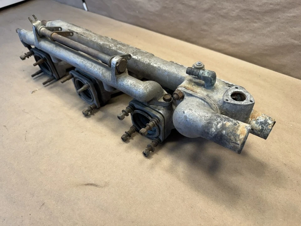 Colector de admisión triple SU Jaguar MKX 3.8 OEM C19347 C13942 C13941 Mark 10 MK10 Foto 3 de 4