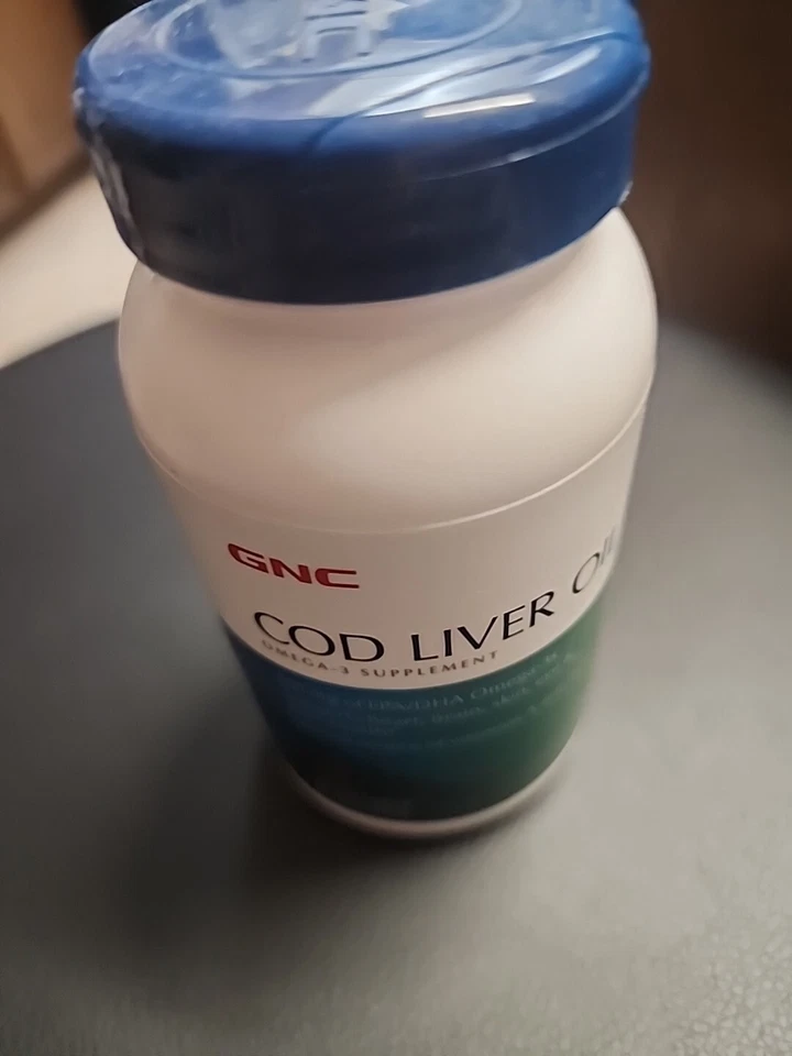 Aceite de hígado de bacalao GNC - 260 mg de EPA/DHA Omega 3, 90 cápsulas blandas BB 10/25 o posterior Foto 4 de 4