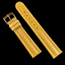 18mm KAUFMANN Ostrich Leather Watch Strap Hand Made