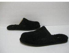 UGG PEARLE WOMEN SLIPPER SUEDE BLACK US 7/UK 5