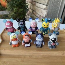 Disney Vinylmation 3" The Little Mermaid Lot 9 King Triton Max Sebastian + EUC
