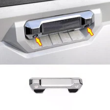 Tailgate Door Handle Bowl Decor Cover 1* For Toyota Tundra 22- 24 Chrome Silver