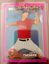 2024 Topps Pro Debut Drew Thorpe Fuchsia Foil #PD-87 99/199
