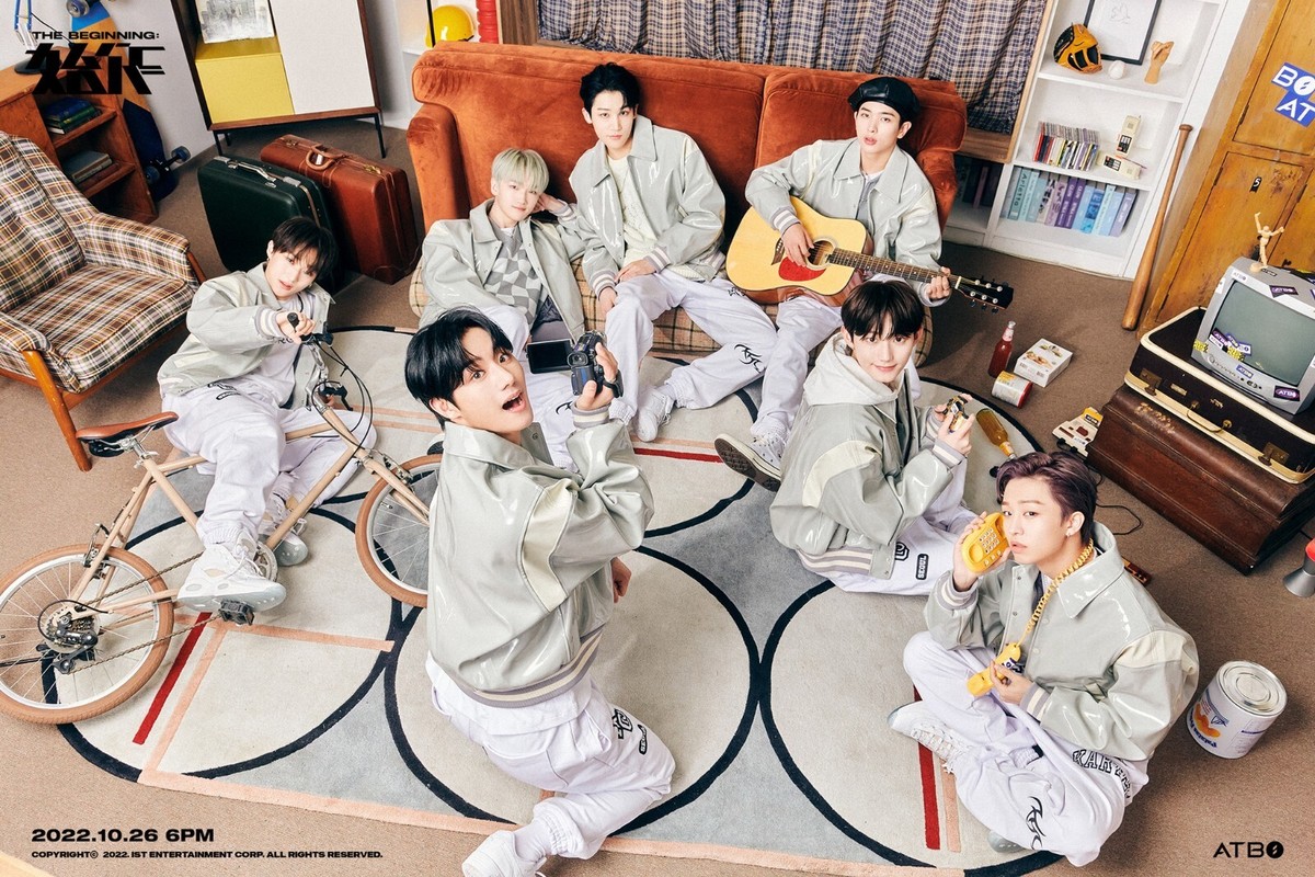ATBO 始作 サイン入り アルバム 開封済 ATBO 2nd Mini Album [The Beginning : 始作] Random Ver. CD+P