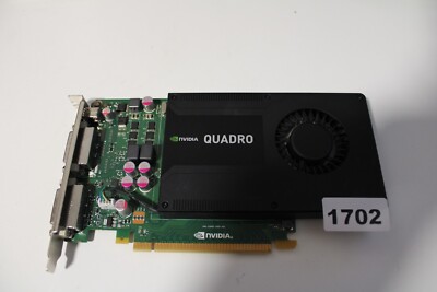 NVIDIA Quadro K2000D 2GB GDDR5 Professional Desktop Grafikkarte PCIe