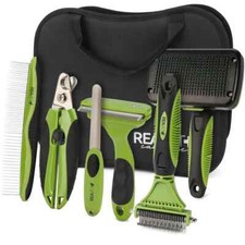 REAVET Fellpflege Set 6tlg. Hunde Katze Unter...