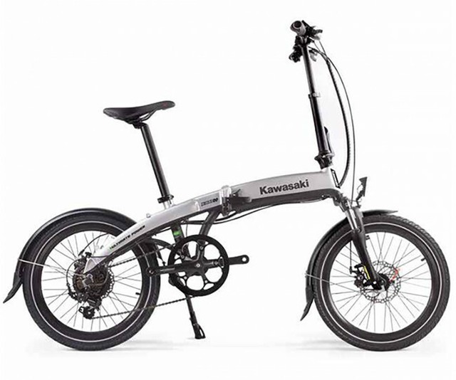 E-bike Kawasaki Kbaf20 bicicletta elettrica Folding 250w 36v 9.6ah Lithium  LG | Acquisti Online su eBay